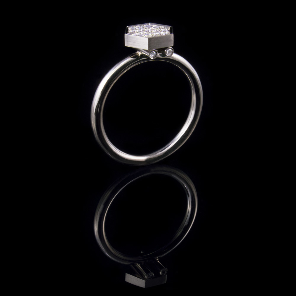 Zeitgeist-Hexagon-Pave-Ring-standing-side-1000x1000 diamonds white gold
