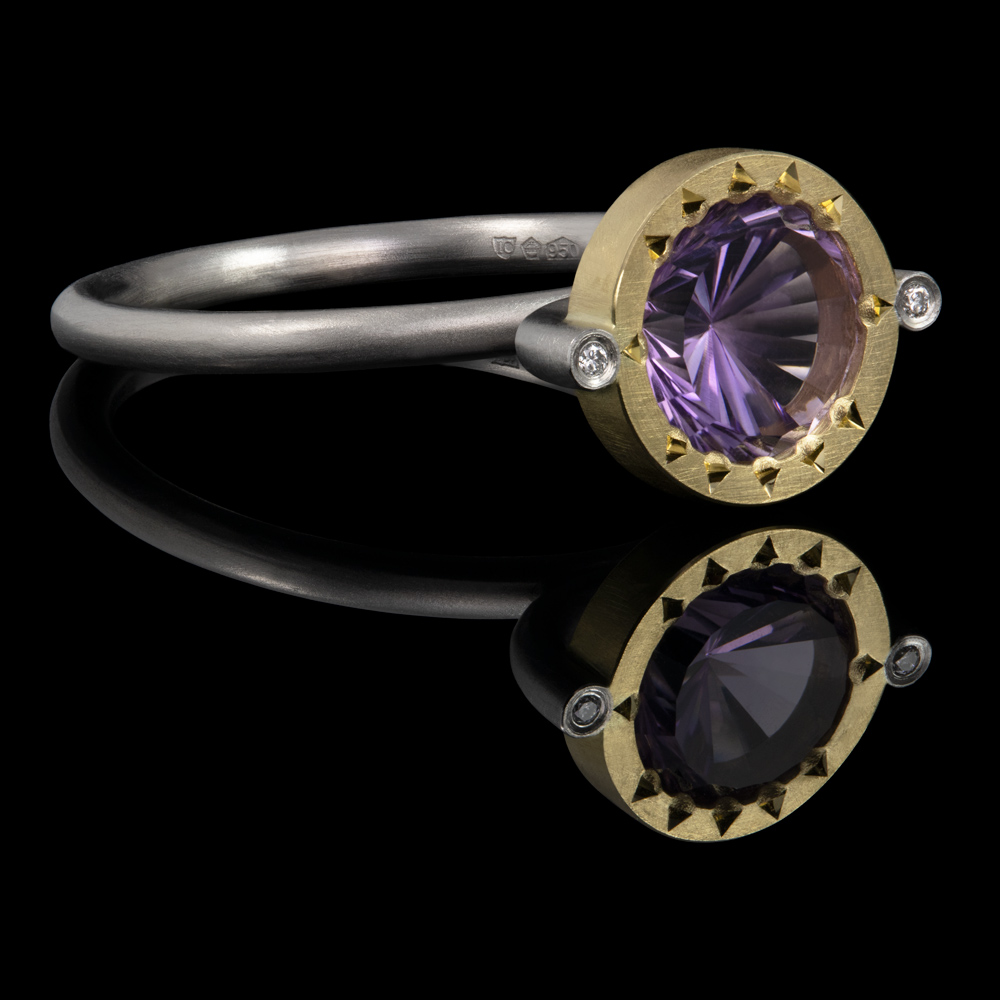 Starburst-amethyst-ring-flat-1000x1000 amethyst yellow gold platinum diamonds